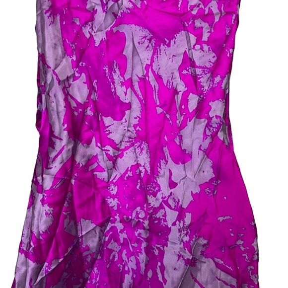 CABI FIT TO BE TIED Whimsigoth Purple Sleeveless Fairy Top 100% Silk Shirt XS - Picture 13 of 16